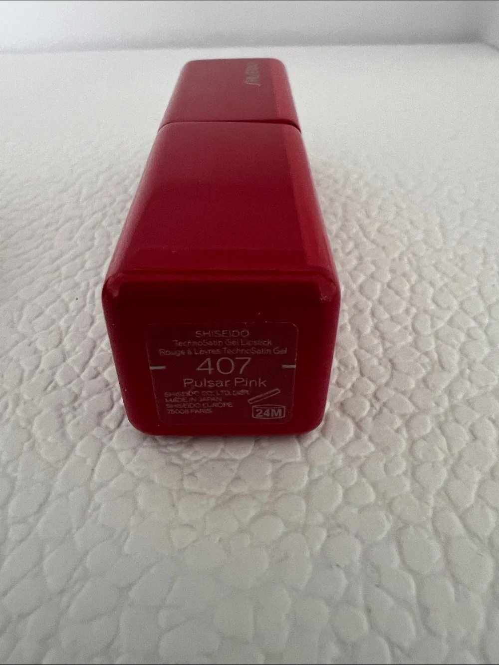 Shiseido TechnoSatin Gel Lipstick in 407 Pulsar Pink